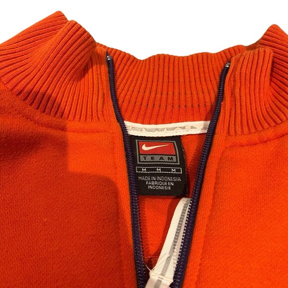 Nike Team apparel men's M embroidered university of Clemson full zip jacket - Picture 6 of 8